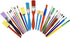 Artlicious Foam Brushes Wood Handle Brush Set for Craft, Watercolor, Oil, Gouache, Face Art, Miniature Detailing