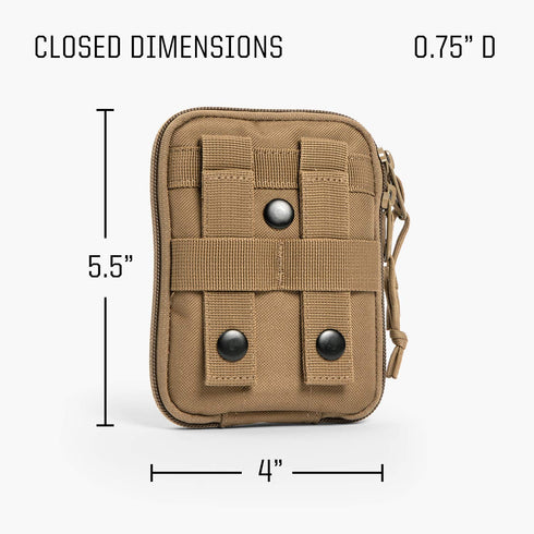 Tactical Diaper Bag Dirty Diaper Dump Pouch - Removable & Washable