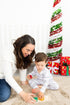 Pearhead 3 Piece Wooden Holiday Puzzle - Kids Christmas Puzzle Set, Holiday Stocking Stuffer Toys for Children