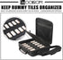 WOOIIROM Rummy 6 6 160 Rummy Rummy Set Cube Game Players Edition with Wooden Racks, Numbers Tiles, Premium Waterproof
