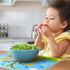 Neat Solutions Table Topper Disposable Stick-on Placemats, 12" x 18", 60 Count, Gender Neutral, Reusable Package