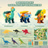 BETLYS 3 4 5 6 7 8 Dinosaur Toys for Year Old Boys, Take Apart Dinosaur Toys for Kids STEM Educational Construction
