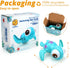 DUCKBOXX XX Wind-up Swimming Sea Turtles Bath Toy, No Battery, Mold-Free Anti-Rust Interactive Montessori Toy for Kids