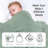 2 Pack 100% 40x40Inch SWEET DOLPHIN Muslin Baby Bath Towels Blanket - Cotton Towel for Babies, Infants, Toddlers