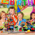 192Pcs Set BenLouis Monster Truck Party Favors Truck Car Birthday Stampers Stickers School Stationery Bulk for Kids