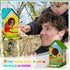 2 Pack 3-5 4-8 8-12 Liliful Birdhouse Kit, DIY Wooden Crafts for Kids and Adults, Bird House with Paint and Brushes