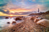 Montauk Lighthouse Puzzle - 1000 Pieces Jigsaw for Adults, Scenic National Parks Ocean Landscape