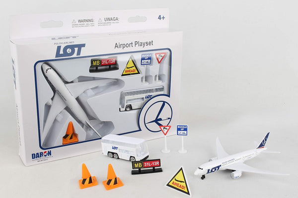 Daron LOT Polish Airport Play Set