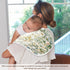 YETTASBIN Herbal Wildflower Muslin Baby Burp Cloth, Super Soft Absorbent Cotton Burp Rag Baby Bibs Feeding Cloth