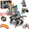 QHECTTY STEM Building Toys for Kids 6-14, Remote & APP Controlled 3in1 STEM