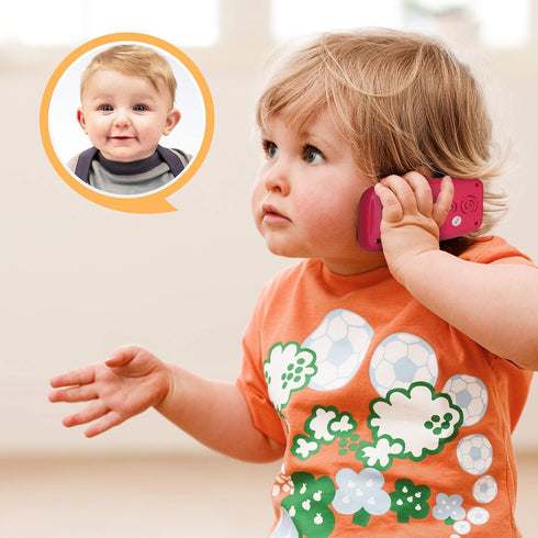 15 1-Year-Old My First Smartphone Cell Phone Baby Toy, for Toddlers and Young Children Unique Buttons and Functions