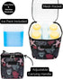 Pack Cold Gold Breastmilk Cooler Bag with Safety Tested Ice - Insulated Milk Storage for Work, Travel & Daycare - Fits