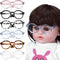TOYANDONA Doll Glasses for 18 inch Dolls, 6pcs Mini Eyeglasses with Clear Lens for Crafts and Doll Costume Accessories