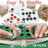 250th American Anniversary Themed Playing Cards, Standard Index, Premium Plastic Waterproof Poker Cards Including