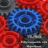 720Pcs Sets Pack Technical Cars Gears Cross Axles Technical Parts Accessories Wheels Connectors Pieces Chain Link Pins