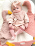 Baby Toys Lovey Blanket Soft Goose Blankets for Newborn Essentials 0-6 Months, Sensory Stuffed Animal Security Blanket for Boys and Girls (Cream, Goose) by Wimist