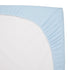 American Baby Company 2 Pack Fitted Pack and Play Sheets, 100% Natural Cotton, 39" x 27", Blue