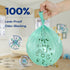 120 Count (8 Disposable Diaper Bags with Handles Rolls), Leak-Proof Diaper Trash Bags & Sacks or Pet Waste Bag, Ocean