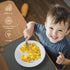 Moonkie Silicone Placemats for Baby & Kid - Stain-Proof Non-Slip Toddler Food Mats, Eating Table Mat - 2 Packs