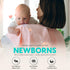 Droowel Wearable Burp Cloths for Parents - Extra Soft, Absorbent, and Waterproof Garment Protector - Perfect