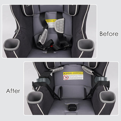 Micutapsino Harness Strap Organizer for Car Seats with Anti-Slip Silicone Pads Speeds Up Buckling Original Invention