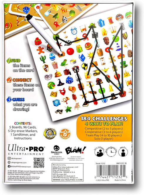 Connecto - Find, Connect, Guess! - Fast-Paced Drawing Game for The Whole Family! Connect Items, Guess Drawings, and Win Points in This Fun Game, Fun Game for Friends and Family, 4 Ways to Play