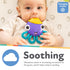 3+ Nuby Vibe-EEZ Vibrating Teether - Battery Powered - Textured Surface and Easy to Grasp Toy for Baby Teething Relief