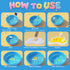 Albxiu 4-8-12, 22 22 3+ Aibxiu Magic Water Elf Toy Kit, Crafts for Kids Ages Aqua Fairy Water Gel with Gels, Sea