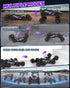 8WD 2.4GHz 6-14, HuiJuKeJi RC Stunt Car with Gesture Sensing & Spray, Hand-Controlled Remote Control Car Toy