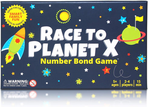 Race to Planet X: Number Bond Game - Math Games for Kindergarten, First Grade, Learn Addition Subtraction