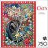 Buffalo Games - Christmas Cat-tastrophy - 750 Piece Jigsaw Puzzle for Adults Challenging Puzzle Perfect for Game Nights - 750 Piece Finished Size is 24.00 x 18.00, Large