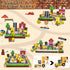 Magnetic Blocks 100PCS Magnetic Building Tiles Stacking Construction Set, STEM Montessori Sensory Toys for Kids Ages 4-8