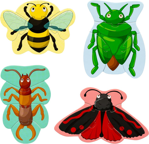 Counting 1st 2-4 3+ Orchard Toys Bug Hunters Game, Learn and Observational Skills As You Race to Be to Build Your Bug