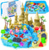 Sensory Bin, 57Pcs Ocean Mermaid Sensory Bins for Toddlers Sand Art Kit