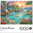Buffalo Games - Chuck Pinson - Tropical Oasis - 1000 Piece Jigsaw Puzzle for Adults Challenging Puzzle Perfect for Game Nights - Finished Puzzle Size is 26.75 x 19.75