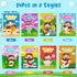 24Pcs Zainpe Christian Bible Coloring Books for Kids Bible Stories Study Easter Theme DIY Art Drawing Book with Jesus