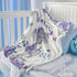 Ship Next Day, Custom Baby Boy Girls Blanket with Name, Personalized Receiving Blankets for Boys Girls, Newborn Swaddle