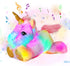 Cuteoy Glowing LED Unicorn Light-up Nightlight Toys Musical Plush Stuffed Animal Singing