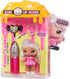 Yummiland 4+ Lip Gloss Doll: Sour Sweeties - Misty Cakes Includes DIY Lip Gloss + Removable Keychain, Cosmetic Play