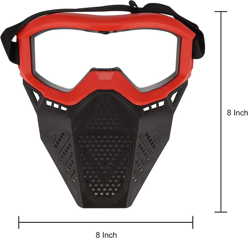 Tactical Mask for Nerf Rival, Compatible with Apollo, Zeus, Khaos, Atlas, Artemis Blasters