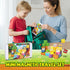 Zerxpho 45PCS, 3+, Mini Magnetic Blocks, Magnetic Blocks Building Toys with Travel Case STEM Educational Construction