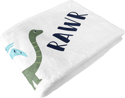 Sweet Jojo Designs Mod Dino Boy Milestone Blanket Monthly Newborn First Year Growth Mat Baby Shower Memory Keepsake