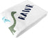Sweet Jojo Designs Mod Dino Boy Milestone Blanket Monthly Newborn First Year Growth Mat Baby Shower Memory Keepsake