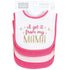 My Mama Cotton Terry Drooler Bibs for Infants - One Size Fits All