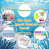 20 (11 6 3 10 3+ Timetome Magic Water Elf Toy Kit for Kids Gels Standard + Glitter + Glow) & Molds, DIY Squishy Maker