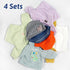 Baby Dolls Clothes for 12-16 Inch Dolls, 4 Sets Doll Outfit Accessories for 15 Inch Doll Boy