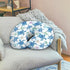 Eheartsgir Sea Turtle Bottle & Breast Feeding Pillow Covers Soft & Gentle on Baby Skin Fabric Slipcover with Hidden