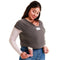 Sleepy Wrap Stretchy Ergonomic Baby Carrier Sling for Newborns to Toddlers, Lightweight Wrap 7-35 lbs (Dark Grey)