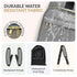 4 1 Backpack, Mellories in Convertible Baby Diaper Bag Converts from Tote to Stroller & Crossbody Diaper Bag Gray Baby