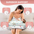 PILLANI Nursing Pillow for Breastfeeding & Bottle Feeding, Original Breast Feeding Pillow for Mom & Baby, Removable